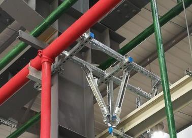 宜都该抗震支架的整体式支吊架结构协调性好